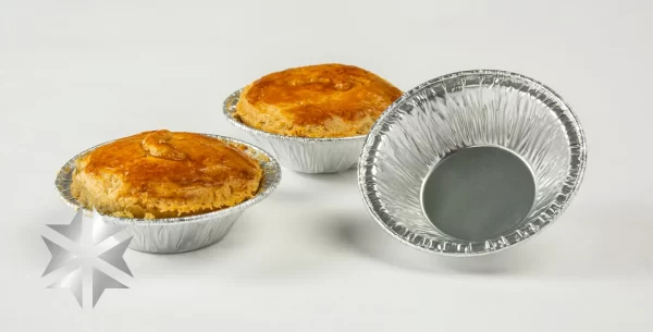 Forminhas para empada 70ml alumínio descartável c/100 Thermoprat - Image 2